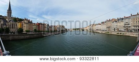 Lyon Panoramic City View