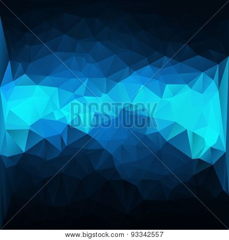 Dark Blue Abstract Background Vector