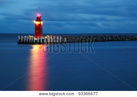 Hou lighthouse in Denmark