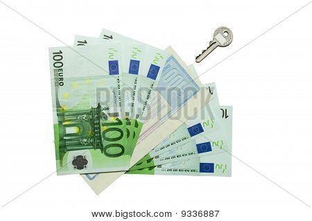 Euro y un Cheque de viaje
