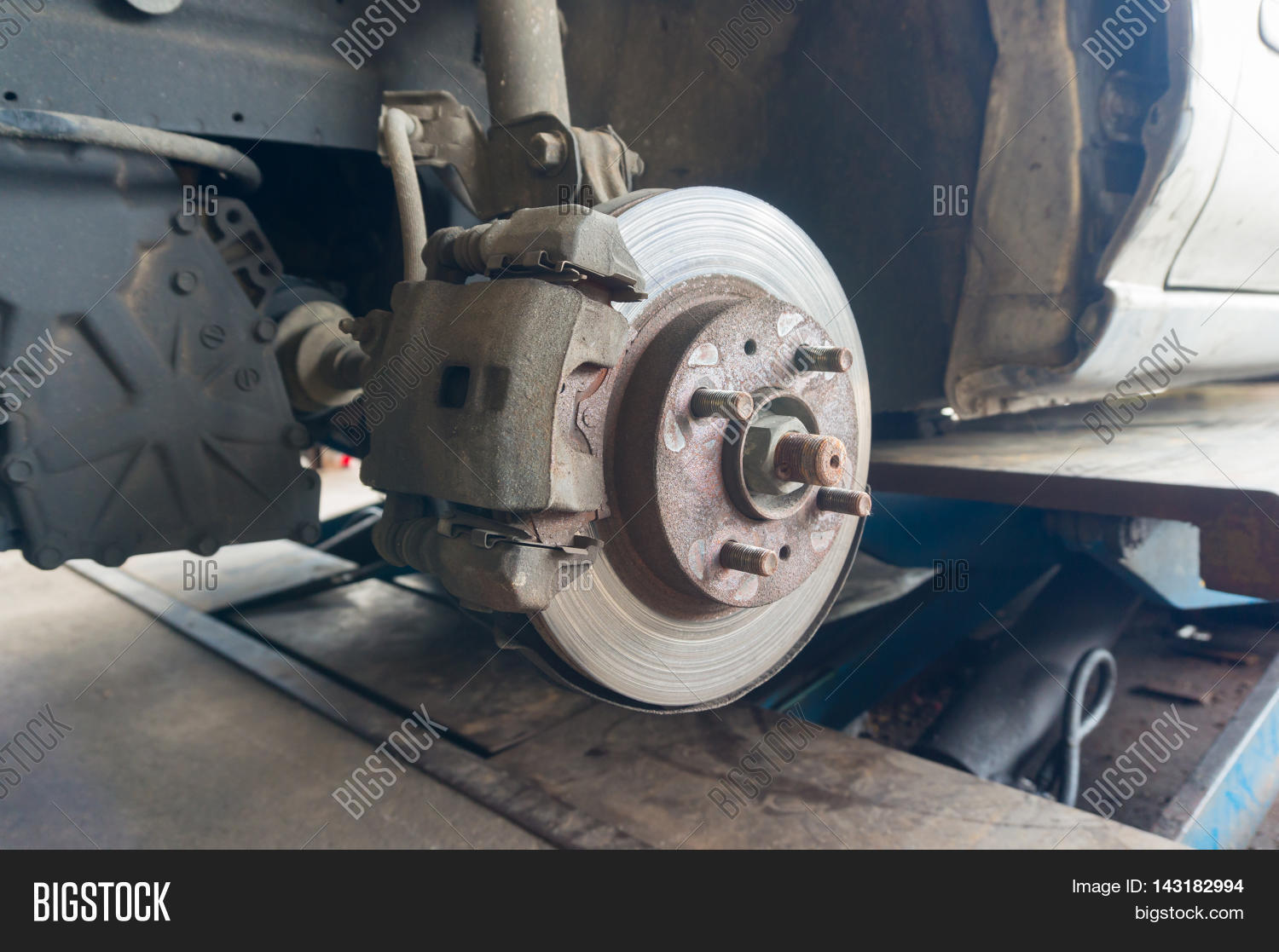 Rusty Front Car Wheel Image & Photo (Free Trial) Bigstock