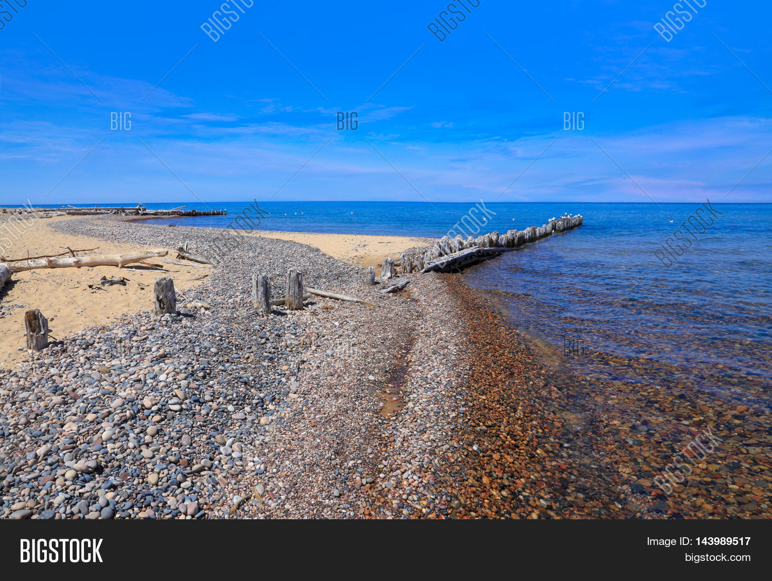 Beach Whitefish Point Image & Photo (Free Trial) Bigstock