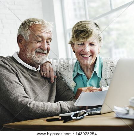 Retirement Senior Couple Lifestyle Living Concept