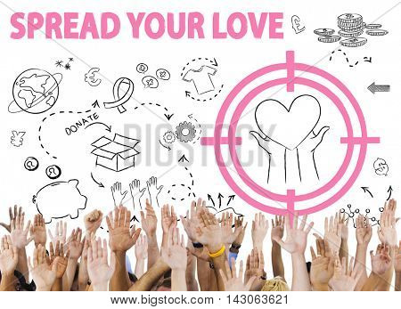 Donations Foundation Giving Help Welfare Charity Concept