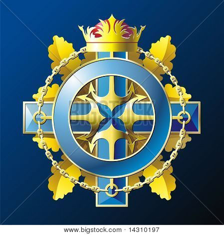 NAVY style badge