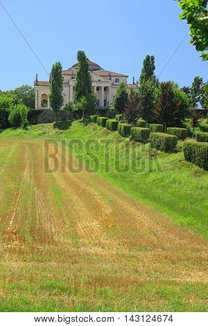 villa Rotonda in Vicenza, Italy
