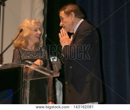 LOS ANGELES - AUG 15:  Hayley Mills, Richard Sherman at the 