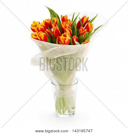 Вouquet Of Orange Tulips