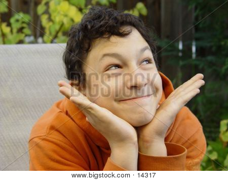 Niño sonriendo