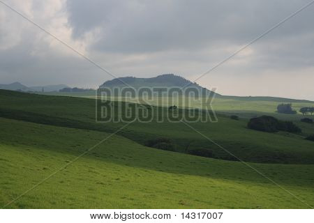 Hang mit Sturm nähert sich
