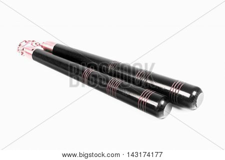 Black Nunchaku Asian Image & Photo (Free Trial) | Bigstock