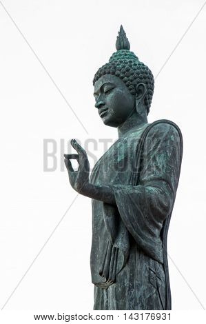 Buddha Image In Walking Posture