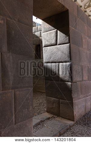 Inca Walls Of Peru