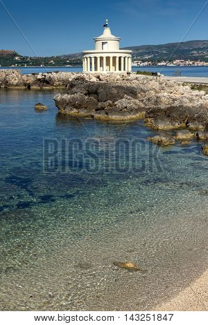 Amazing view of Lighthouse of St. Theodore at Argostoli,Kefalonia, Ionian islands, Greece