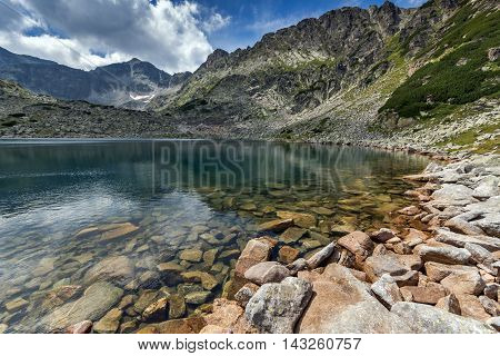 Amazing landscape of Musalenski lakes, Rila mountain, Bulgaria