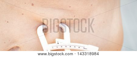 Fat Caliper Measuring Bodyfat