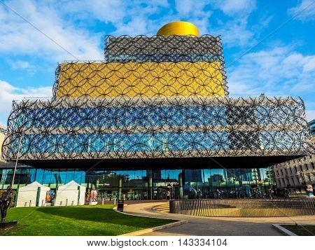 Library Of Birmingham (hdr)