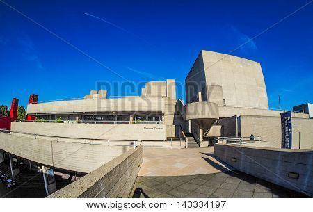 National Theatre In London (hdr)