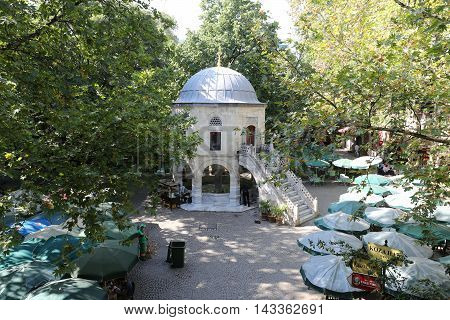 Koza Han In Bursa City, Turkey