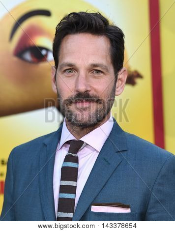 LOS ANGELES - AUG 09:  Paul Rudd arrives to the 