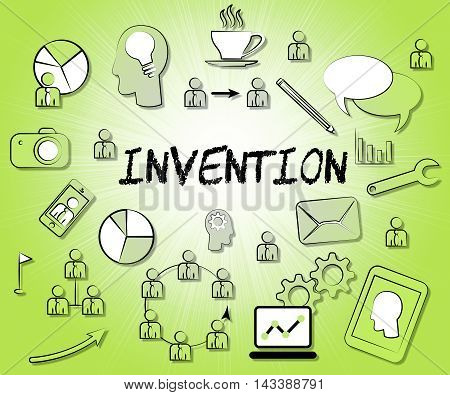 Invention Icons Means Innovating Invents And Innovating
