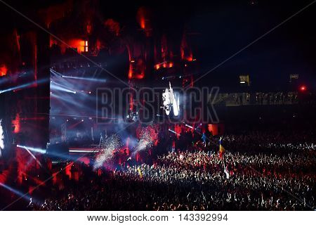 Dj Fedde Le Grand Performing Live On The Stage