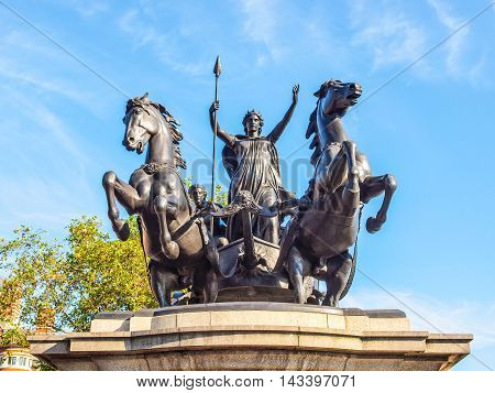 Boadicea Monument London Hdr