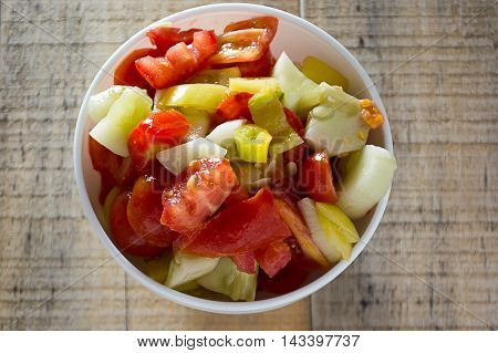 Fresh Colorfull Sallad