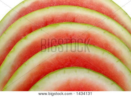 Wassermelone Treppen