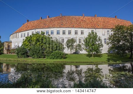 Steinfurt Castle With Reflection In The Water