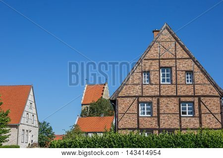 Half Timbered House In The Kommende Quarter Of Steinfurt
