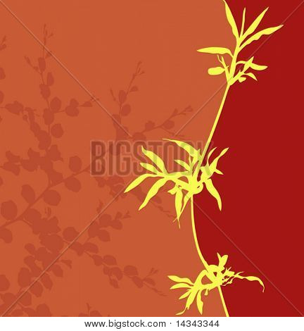 Illustrazione vettoriale modificabile di un contorno di erba