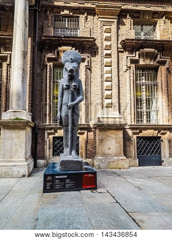 Museo Egizio In Turin (hdr)
