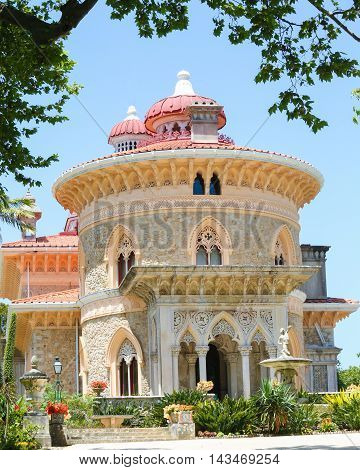 Monserrate Palace In Sintra, Portugal