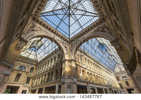 Odessa, Ukraine - August 02, 2016: Passage Is The Historical Building And The First Luxury Shopping