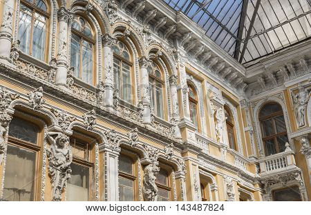 Odessa, Ukraine - August 02, 2016: Passage Is The Historical Building And The First Luxury Shopping