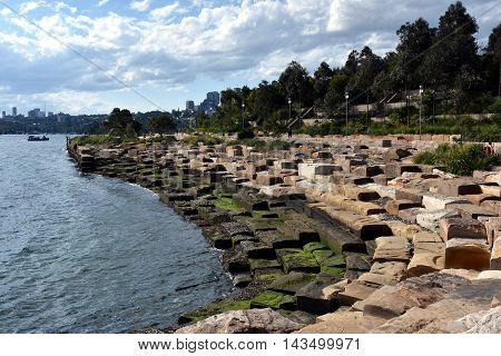 Barangaroo Reserve is the  most spectacular park on the north-western tip of Sydney's Central Business District.