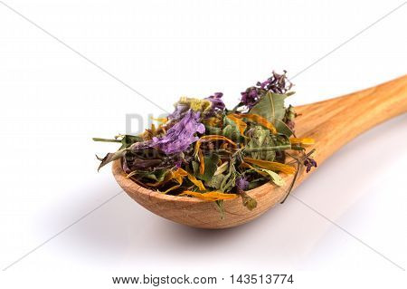 Dried Herbal Tea Leaves