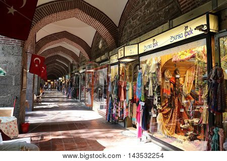 Koza Han In Bursa City, Turkey