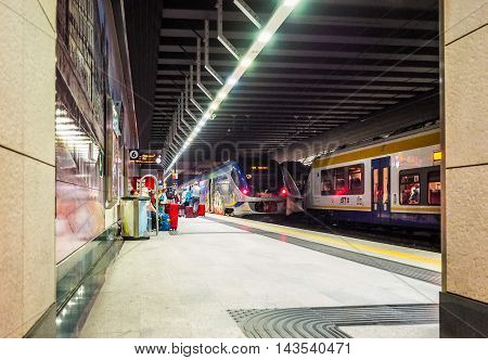 Porta Susa Station In Turin (hdr)