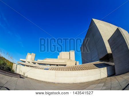 National Theatre In London (hdr)
