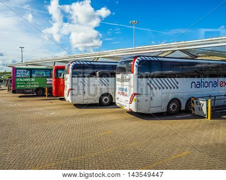 Coach Station In Stansted (hdr)