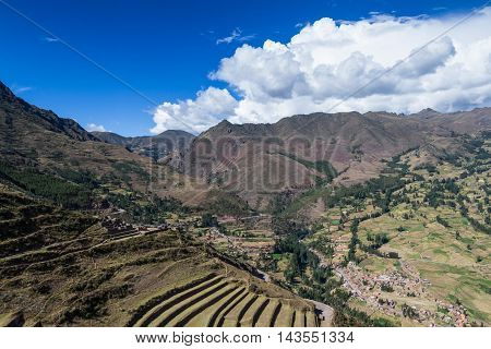Farming Terraces By The Inca