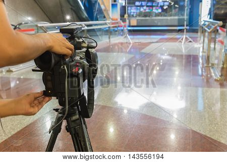 Depth of field image camera onsite .