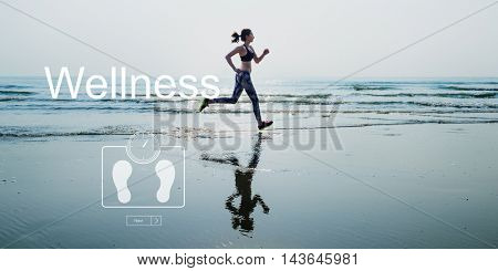 Weight Control BMI Wellbeing Lifestyle Concept
