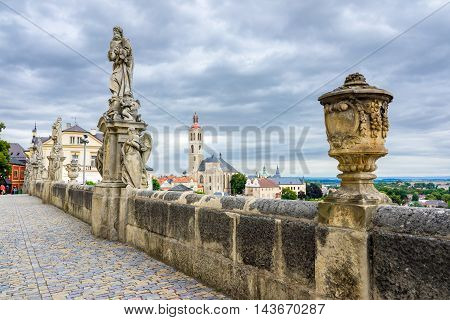 Barborska Street Kutna Hora Czech Republic
