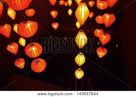 vietnum lantern festival fue hoi-an beautiful light