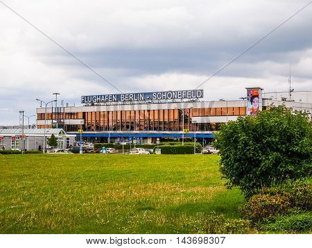 Schoenefeld Airport Berlin (hdr)