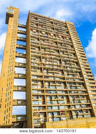 Trellick Tower In London (hdr)