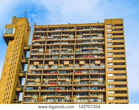 Trellick Tower In London (hdr)